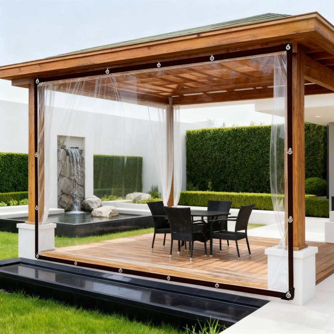 Patio Shield - Clear Outdoor Waterproof Protection 6.5' × 13'