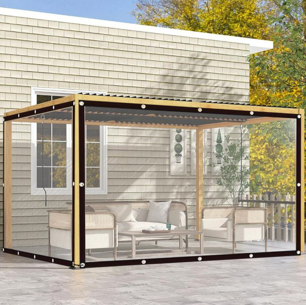 Patio Shield - Clear Outdoor Waterproof Protection 6.5' × 13'